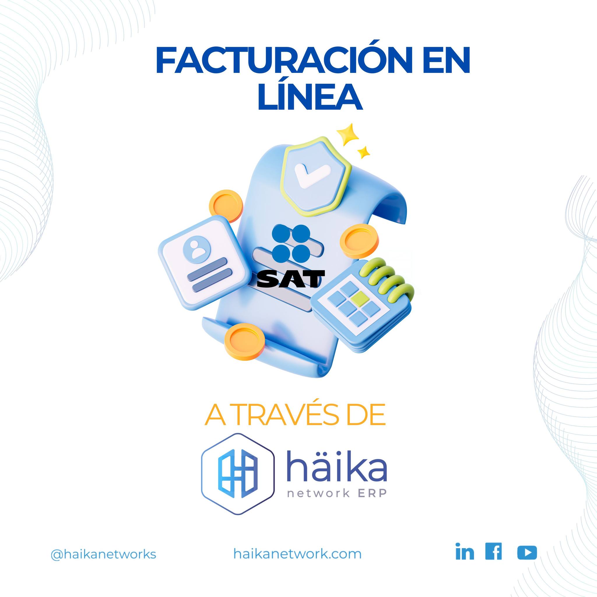 Facturación en línea a través de Haika Network ERP