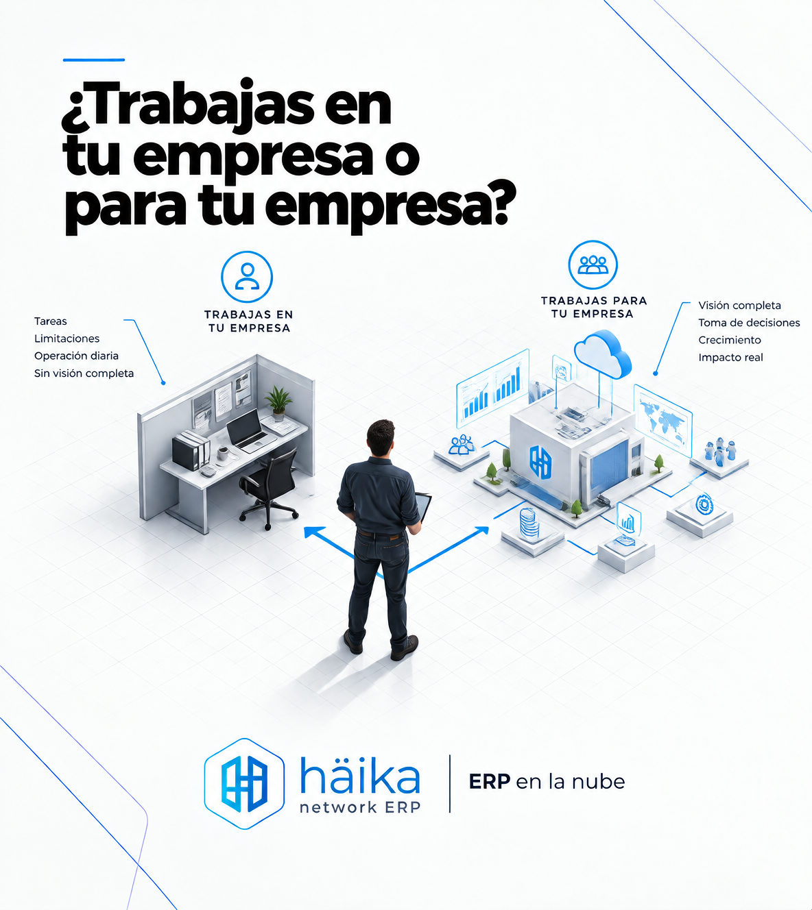 ¿Trabajas en tu empresa o para tu empresa?